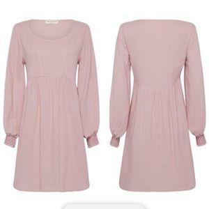 Spell Designs Jesse Jane Tunic Long sleeve dress in orchid lavender